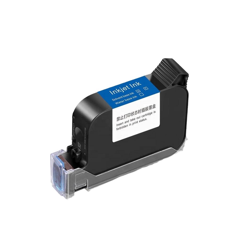 Ink Cartridge - フルマークAタイプエコ溶剤インクHP 12.7mm日付印字防水黒インクカートリッジ（速乾プリンター用）