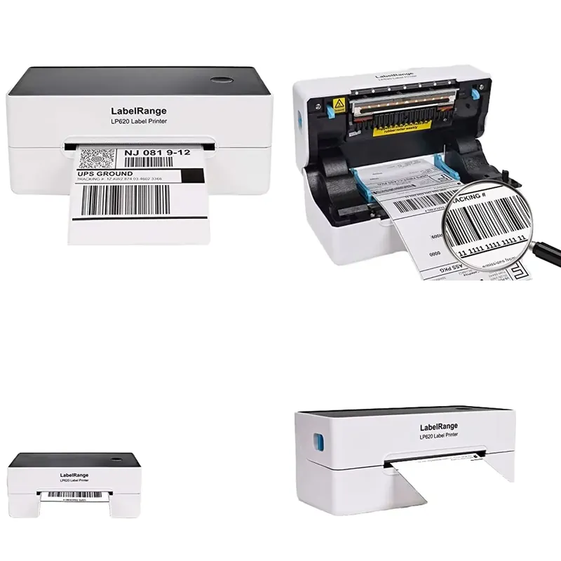 Barcode Printer - ホットセール中 4x6インチ配送ラベルプリンター 卸売 白色 サーマルバーコードプリンター ステッカーメーカー