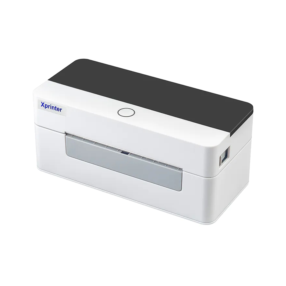 Barcode Printer - 高品質4×6インチ自己粘着サーマルペーパーラベル、オフィスビジネス用配送ラベル対応デスクトップサーマルバーコードプリンター
