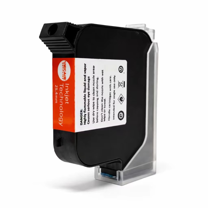 Ink Cartridge - WECARE 速乾性溶剤インクカートリッジ 25.4mm TIJポータブルハンドヘルド日付印字プリンター用