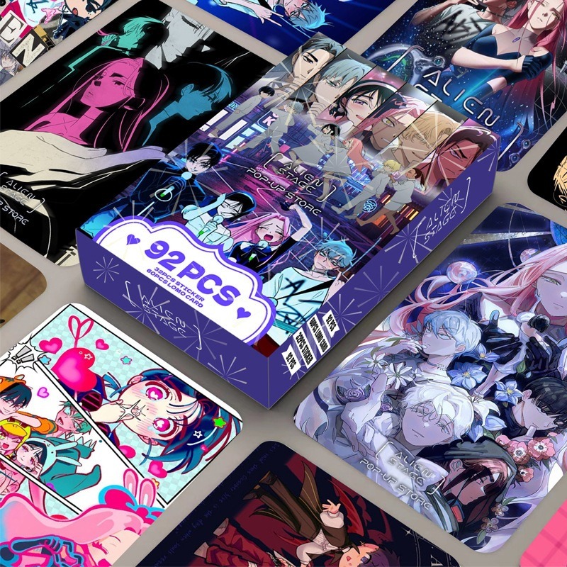 Printer Paper - 92枚入りロモスタイル両面HDプリントカード 多目的コレクタブルペーパーカード ブックマーク グリーティングカード デコレーションステッカーセット