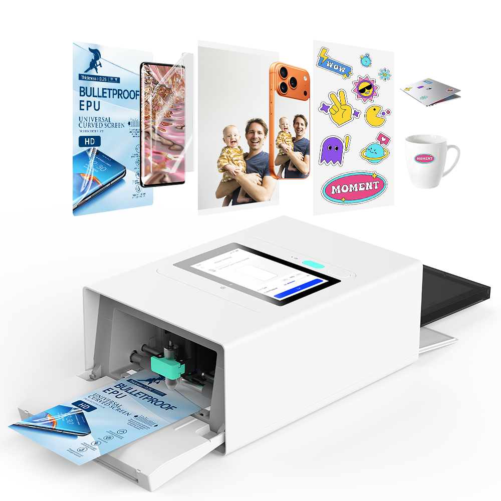 3-in-1熱転写昇華型写真モバイルフォンステッカープリンタ - Photo Printer のレビューと価格