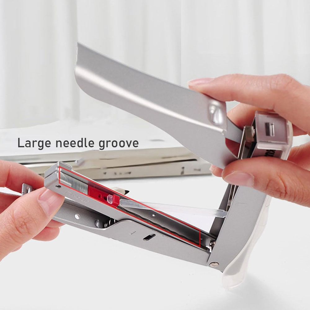 1個の金属製ハンドヘルドステープラー、レバー式で楽々使用可能 - Stapler Heavy Duty のレビューと価格