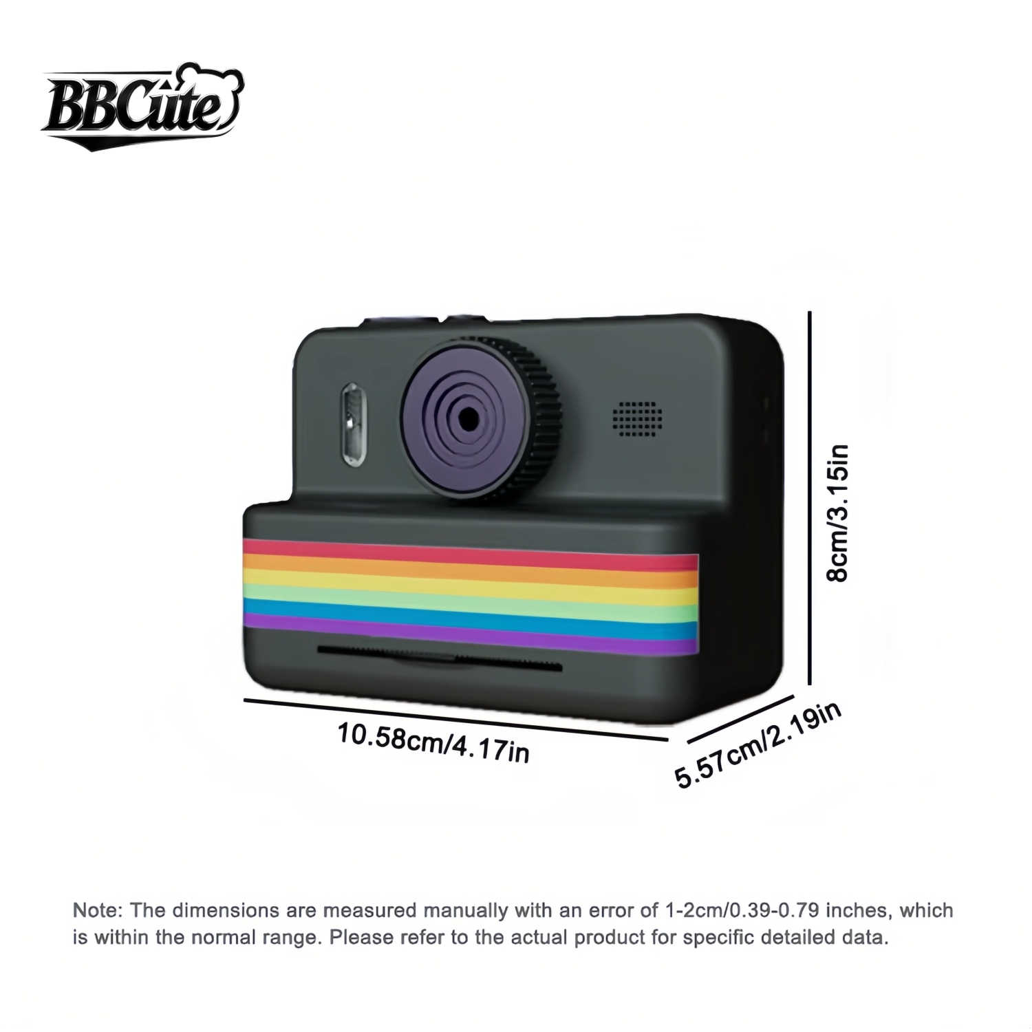BBCute デジタル子供用カメラ。写真撮影、ミニプリンター - Photo Printer のレビューと価格