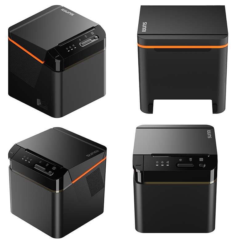 80mm バーコードサーマルラベルレシートプリンター 低騒音 - Label Printer のレビューと価格