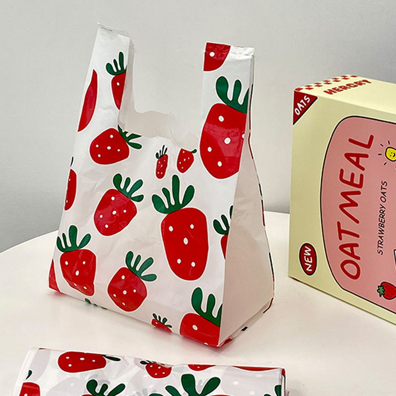 イチゴの形をしたビニール袋,使い捨てポーチ,食品品質の包装用 - Commercial Printing And Packaging のレビューと価格