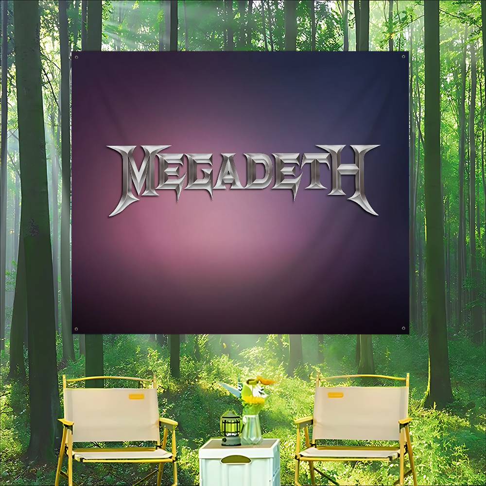 ロックメタルバンド「M-Megadeth」のロゴを用いた、高 - Commercial Printing Company のレビューと価格